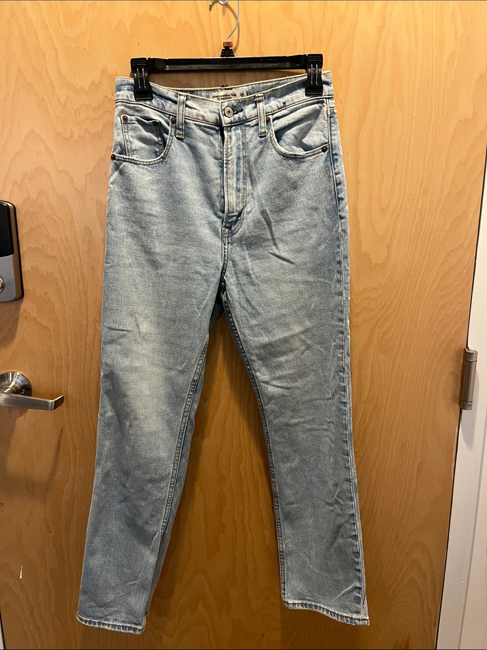 Abercrombie & Fitch Light Blue Straight Jeans